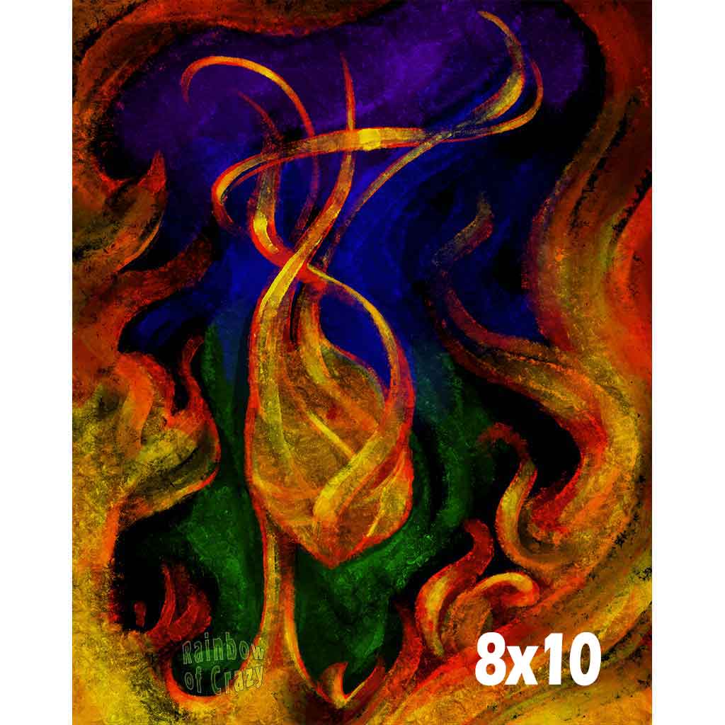 Aflame / Art Print