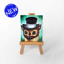 Load image into Gallery viewer, Dashing Bat / Tiny Painting
