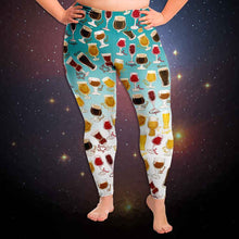 Load image into Gallery viewer, Beer Lovers / Plus Unisex Yoga Leggings
