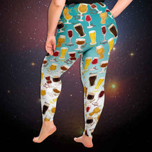 Load image into Gallery viewer, Beer Lovers / Plus Unisex Yoga Leggings
