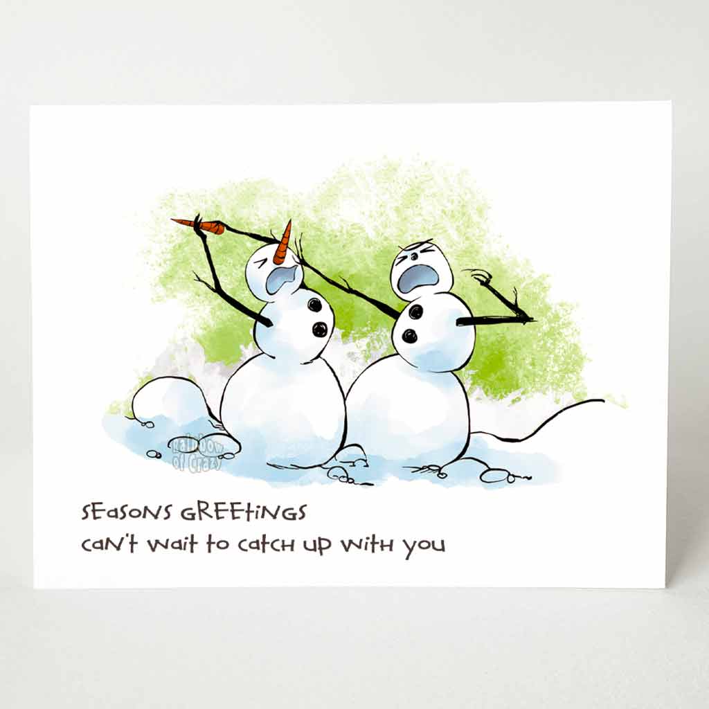 christmas card that says, 