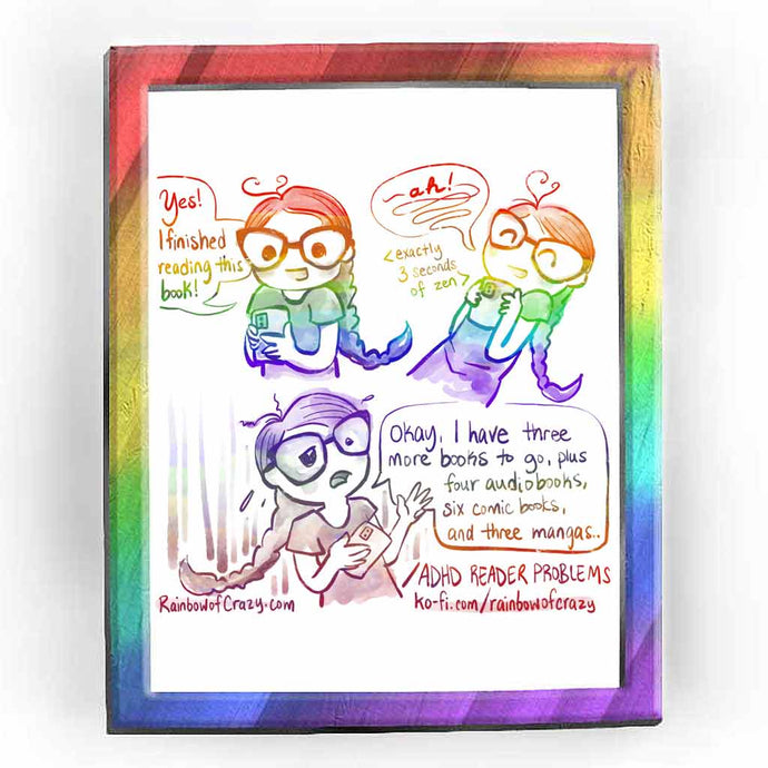 web comic. Jo looking at her phone. 