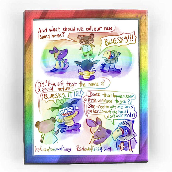 Rainbowofcrazy web comic. / Tom Nook: 