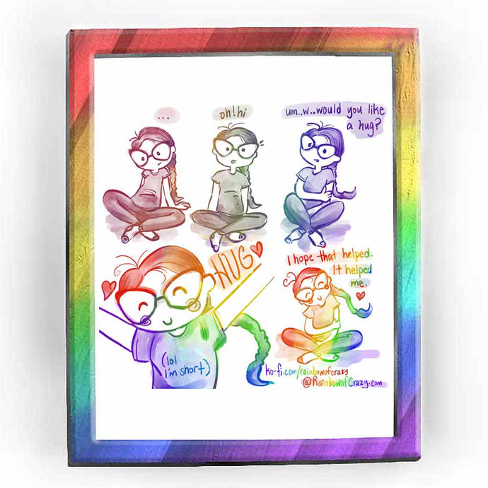 web comic. (note: the colours of the following images are muted:) Jo sitting cross legged on the floor, leaning back slightly, staring at the ground. 