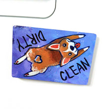 Load image into Gallery viewer, Clean / Dirty Dishwasher Magnet - Corgi
