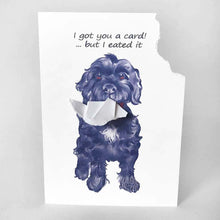 Load image into Gallery viewer, Hungry Dog (Murphy) Greeting Card
