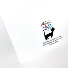 Load image into Gallery viewer, Hungry Mini Lop Rabbit - Greeting Card
