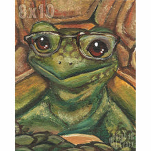 Load image into Gallery viewer, Nerdy Tortoise / Art Print
