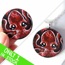 Load image into Gallery viewer, Octopus / Wood Art / Necklace
