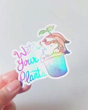 Load and play video in Gallery viewer, Water Your Plants - Vinyl Sticker
