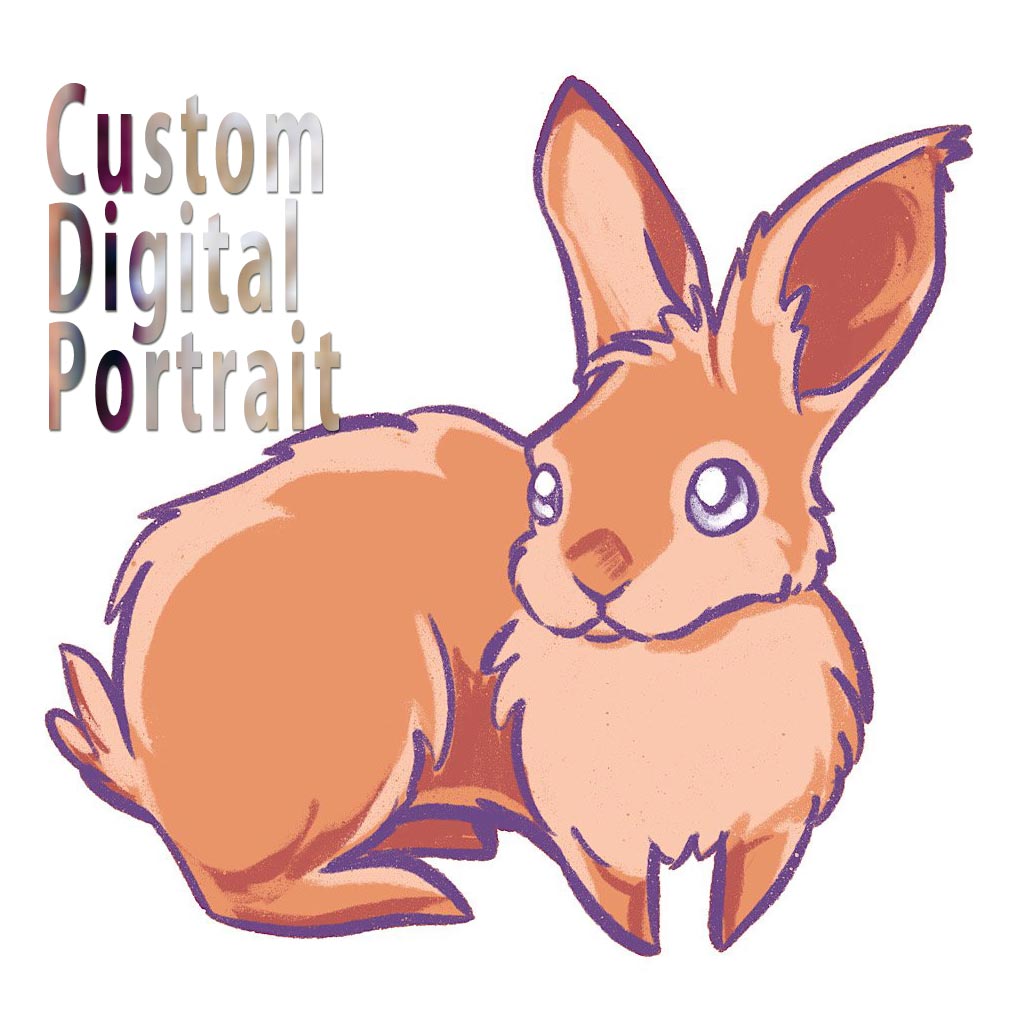 Custom Cartoon Sketch - Digital File