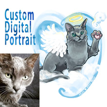 Load image into Gallery viewer, Custom Pet Portrait / Digital File
