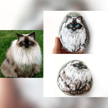 Load image into Gallery viewer, Custom Pet Portrait Stone / Medium
