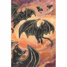 Load image into Gallery viewer, Bat Black Cats / Art Print
