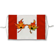 Load image into Gallery viewer, Canada Happy Maple Leaf Flag Face Mask
